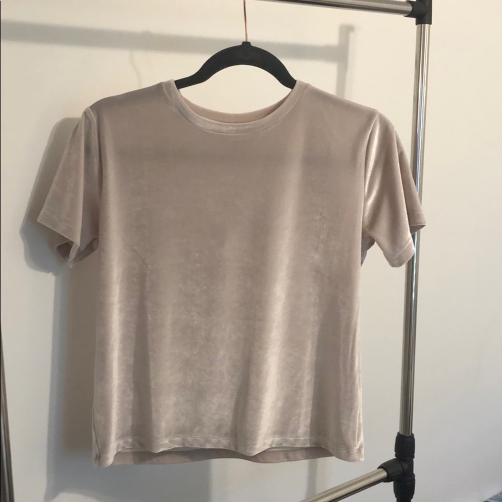 Velvet T-shirt